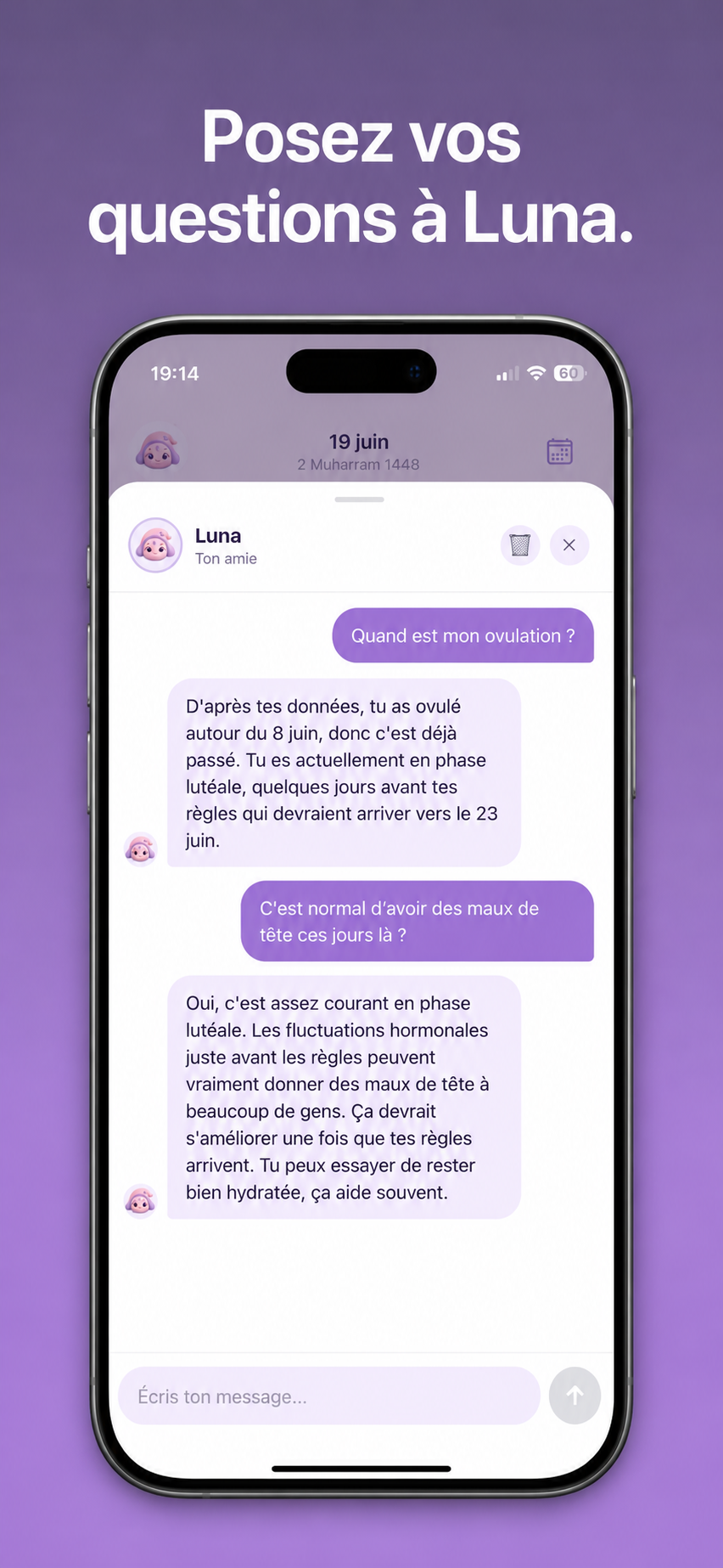 Application Luna — Compagne IA