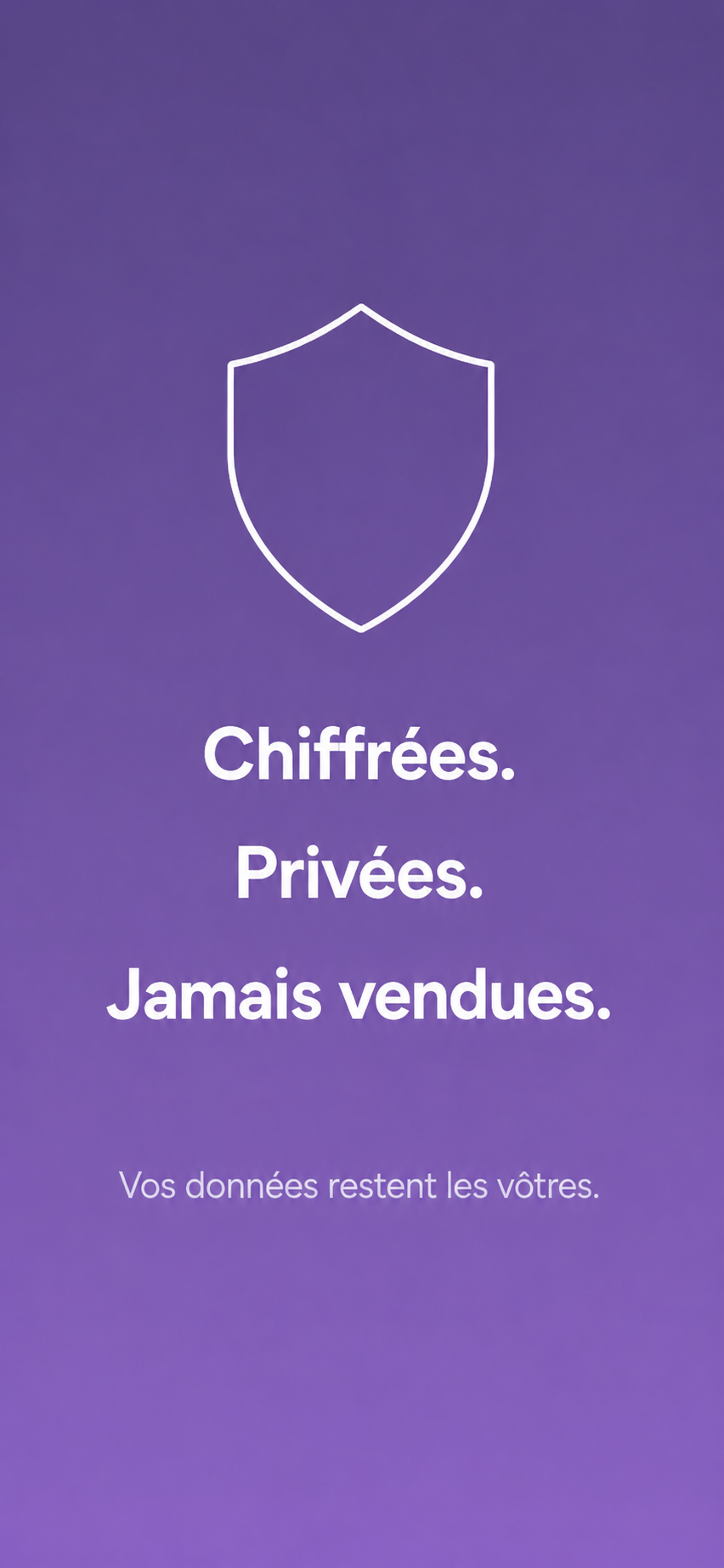 Application Luna — Confidentialité